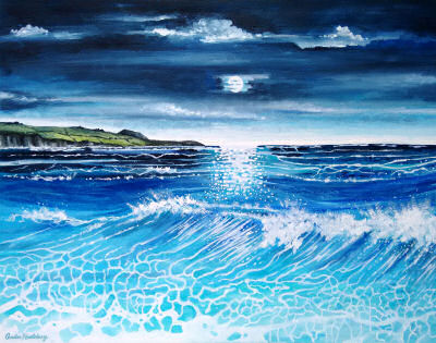 Moonlit Sea