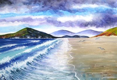 Windswept Beach